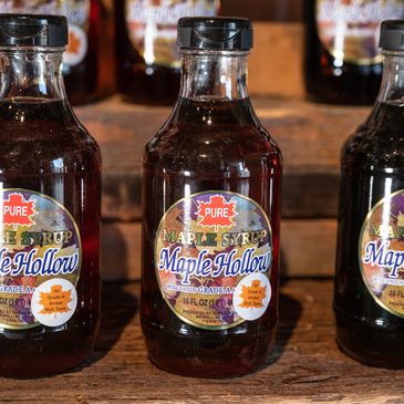 Wisconsin Maple Syrup is one of the many locally sourced gifts in our shop