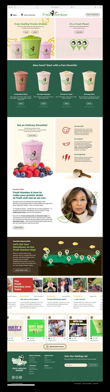 Fresh Monkee Website