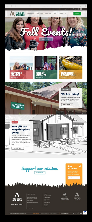 Mission Springs Website