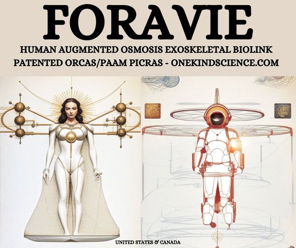 FORAVIE Human Augmented Osmosis Exoskeleton Biolink