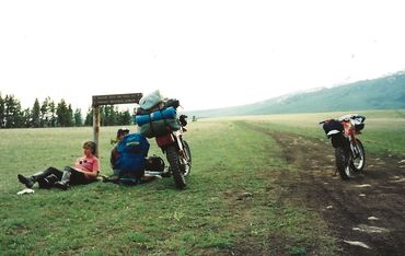 Break time before heading to Cloud Peak