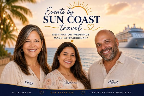 nazy sierra stephanie sierra albert gomez de molina certified travel advisors and wedding planners d