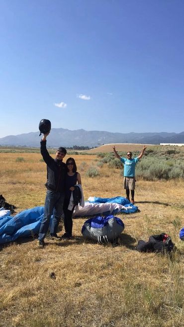 Always safe landings with Lake Tahoe Paragliding!