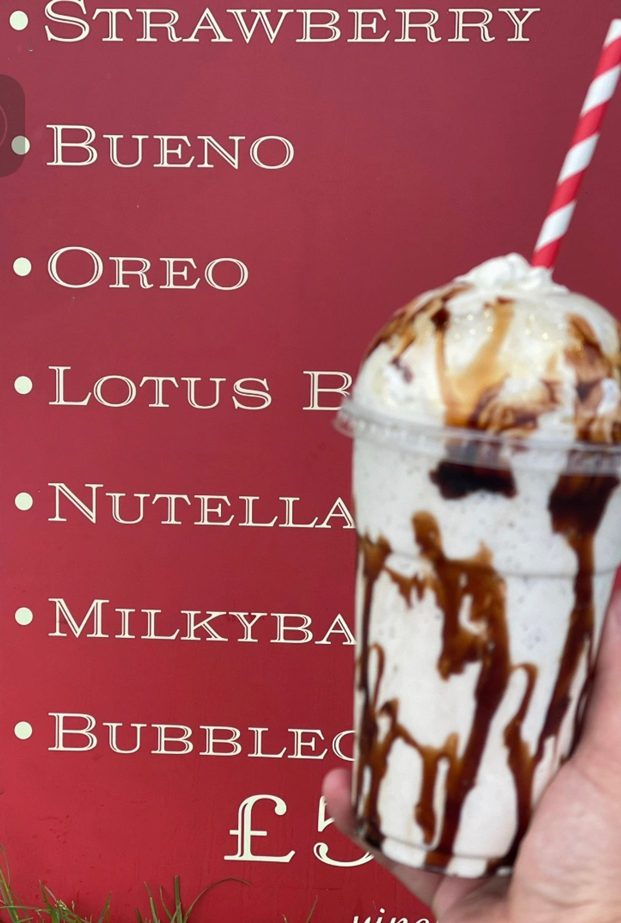 Massive
20oz MR WIPPY icecream milk shakes