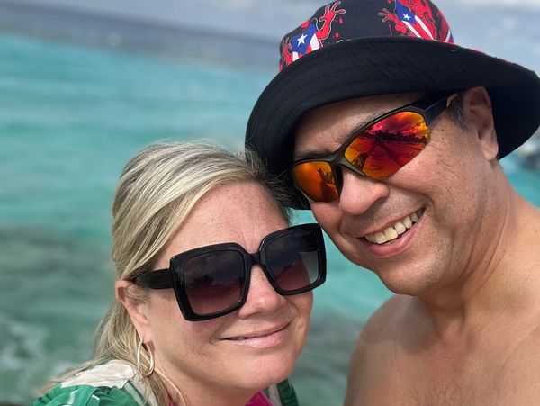 This is us, Donna and Jose!