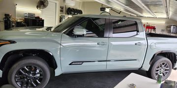 Ceramic coatin on truck