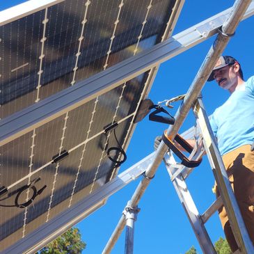 Eliminates the need for the pushing and holding of modules into place in ground mount applications