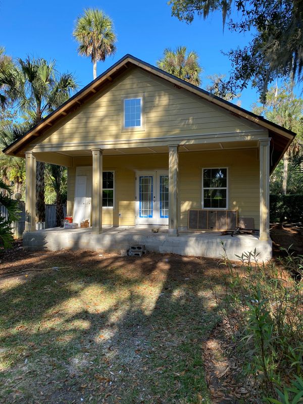 Custom home construction-guest house