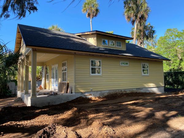 Custom home construction-guest house