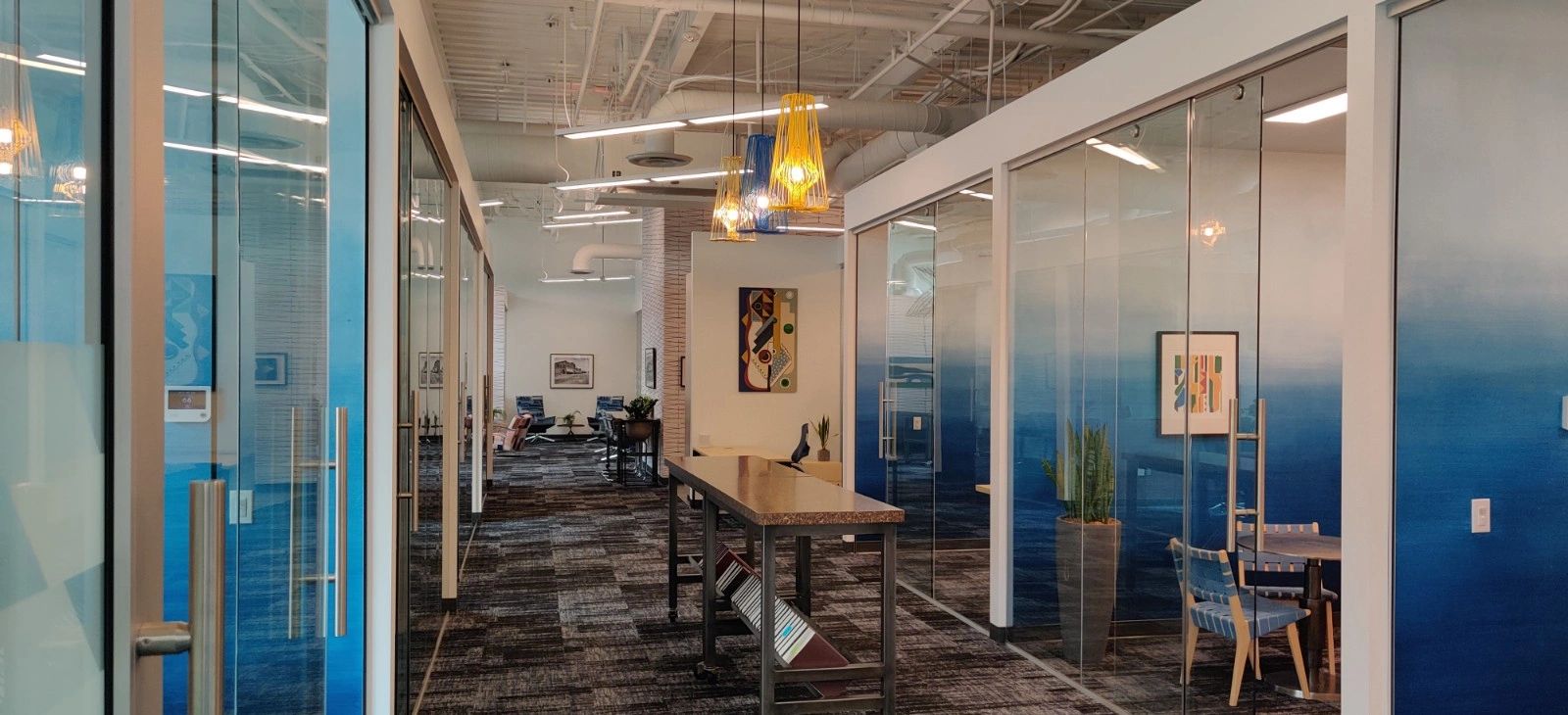 ombre finish, color fade, boise, idaho, tim gates decorative finishes, painting