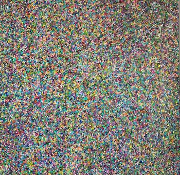 A Symphony of Colours6, acrylic on canvas, 48x48