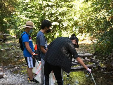 Clean up at Cooley Picnic Area on 6/27/21.