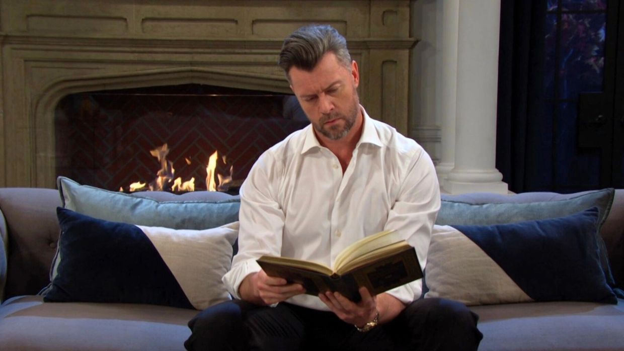 EJ reads Wuthering Heights on Days of our Lives