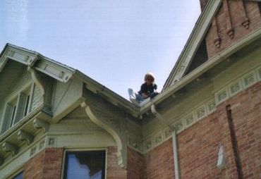 Gutter cleaning, gutters, A-1 Gutter Cleaning, Toledo,,Power wash,  Tower Removal