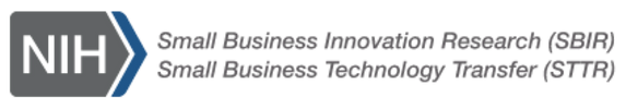 NIH logo with Small Business Innovation Research and Technology Transfer text.