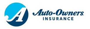 Auto Owners Insurance logo. Simple Human Sense. Policies to fit your needs...a carrier for Go Benchm
