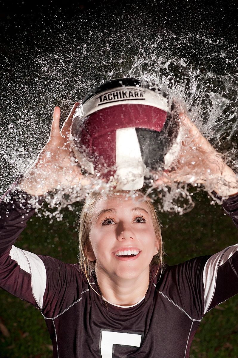 Niceville high school senior portrait volleyball picture