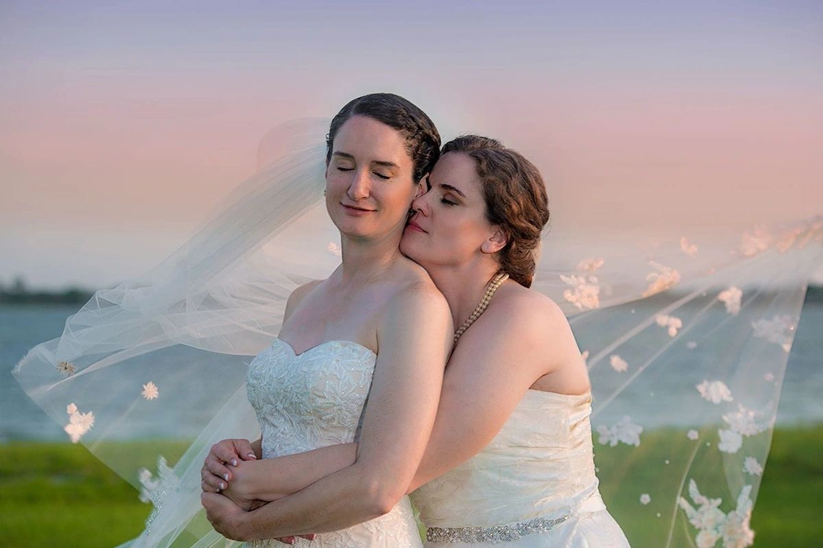Gay friendly wedding photographer Fort Walton Beach military wedding photography.