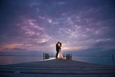 Choctawhatchee Bay crab island wedding photography