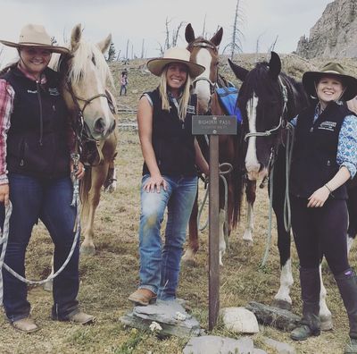 Yellowstone Horse Back ride