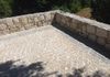 Granite pavers and stone walls