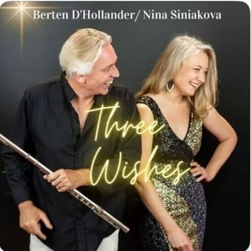 Three Wishes CD, Composer and Pianist Nina Siniakova with Berten D'Hollander, flute