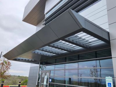 Industrial powder coating