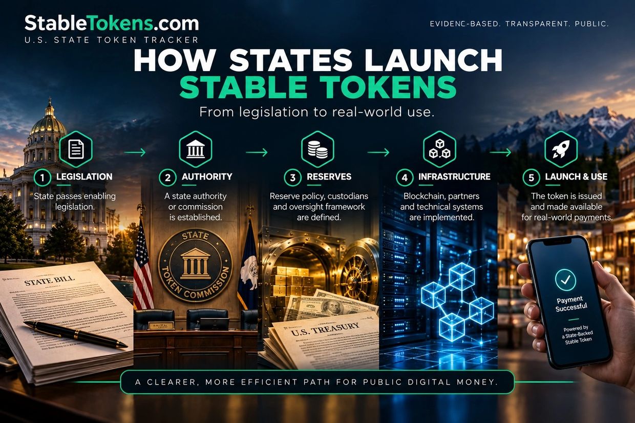 How states launch stable tokens: from enabling legislation and public authority to reserves