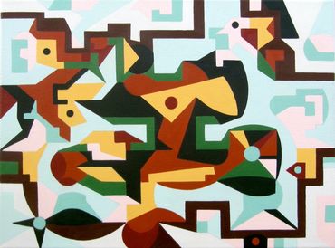 artworks, painting, original painting, geometric art, michael j safran, mjsaf, modern art, acrylic