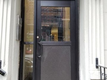 BUILDING FRONT DOOR INSTALLATION