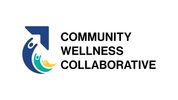 Community Wellness Collaborative Inc. Logo: arrow with tri-colour people as arrow base