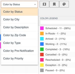 Color Coded Scheduling