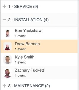 Employee Departments