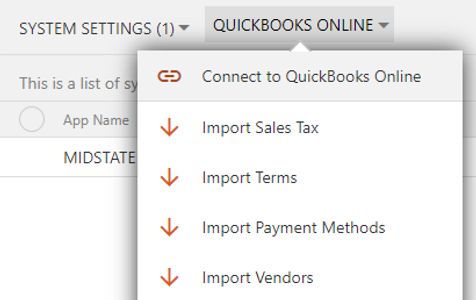 Connect FIELDPAY to QuickBooks Online