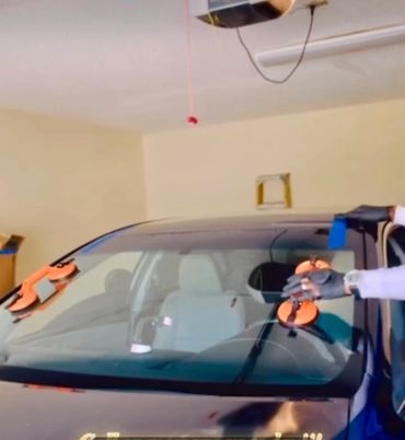 Preparing to replace windshield