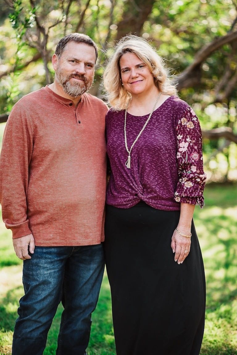 Lead Pastor and Elder Marc Sharp and his wife Ginger