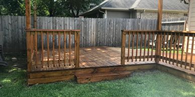 Deck sealing and deck staining in Louisville, Ky