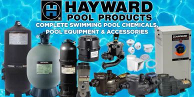 Hayward pool products and accessories.