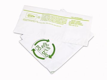 Biodegradable vacuum cleaner bags.