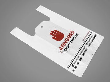 Plastic bag for 4 Fingers Crispy Chicken.