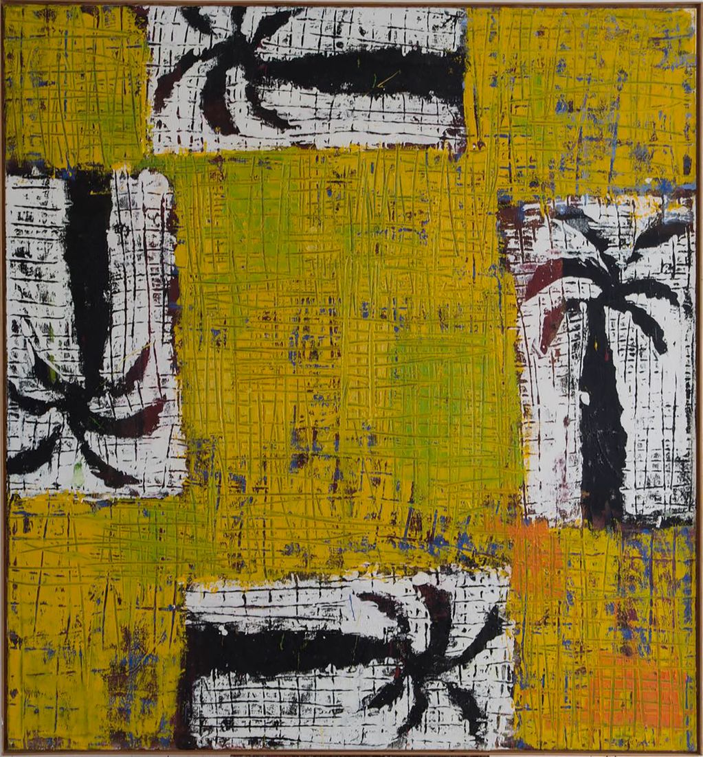 Jean-Yves Klein
Around the Edge 
Oil on canvas
195x210cm
2002