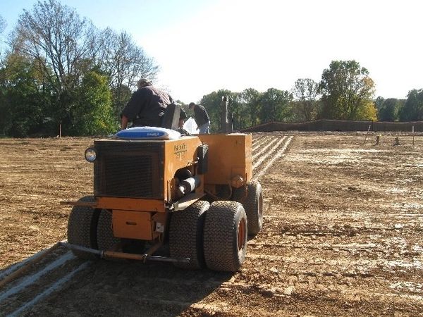Machine used to inject sand on a water wick job.