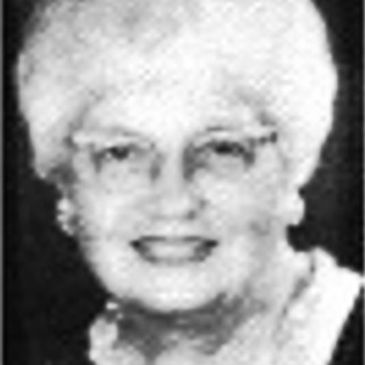 Portrait image of Madoline Westhoff, founding member of Walnut Valley Women's Club.