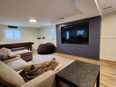 Lower-Level Basement Remodel, Bloomington, Minnesota
