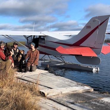 Remote fishing camp dock season end 2022
