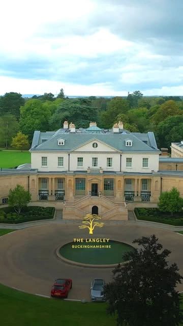 The Langley hotel and grounds, from a Precise Pictures film.