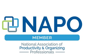 Professional Logo for NAPO, the National Association of Productivity and Organizing.
