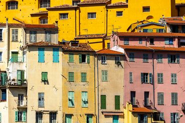 "Menton 2"
Windows of the colorful homes in the hills.