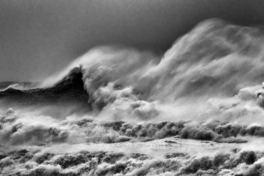 Montauk storm surf
