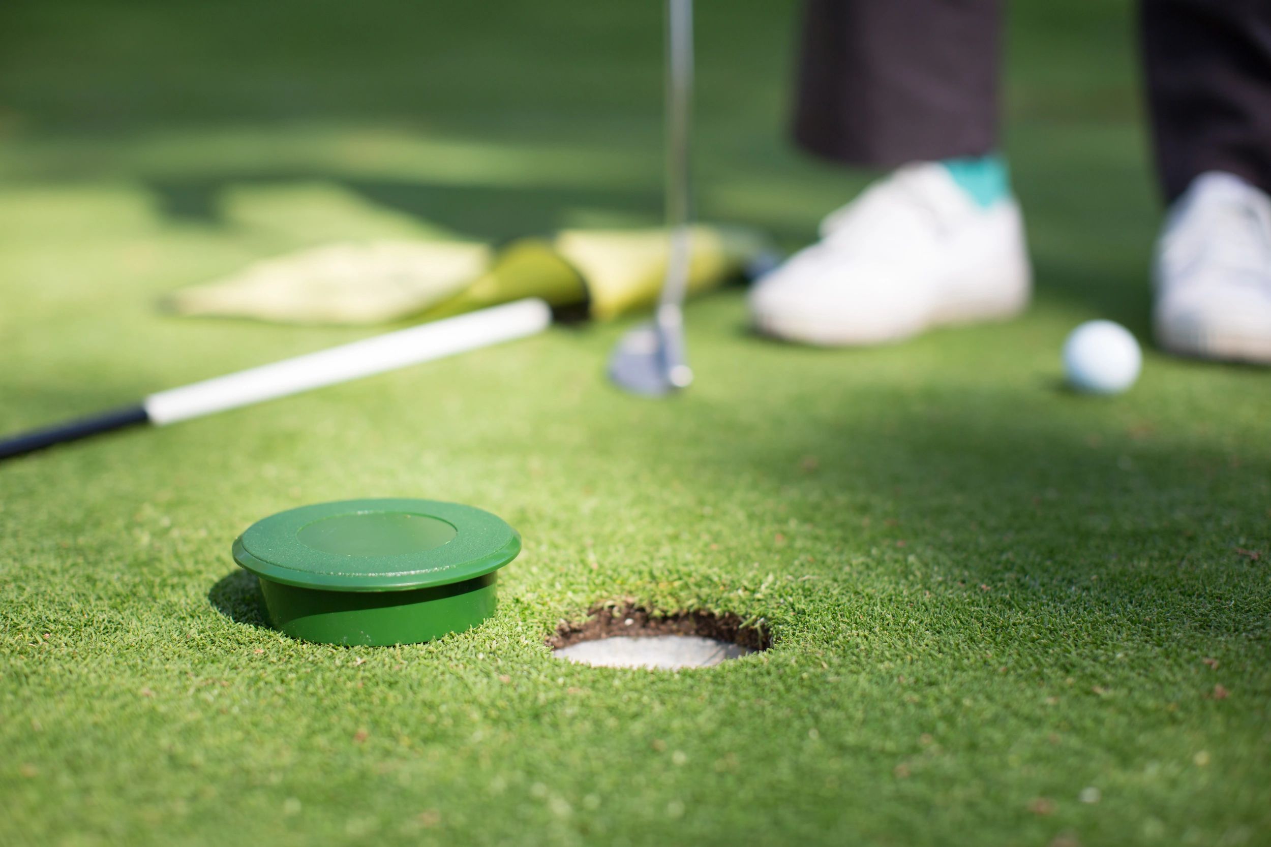 Golf Cup Cover Golf Hole Putting Green Cup Golf Practice - Temu